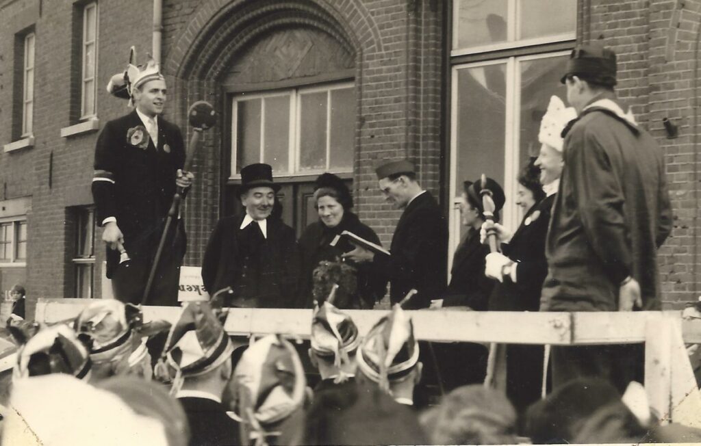 1955 bruidspaar