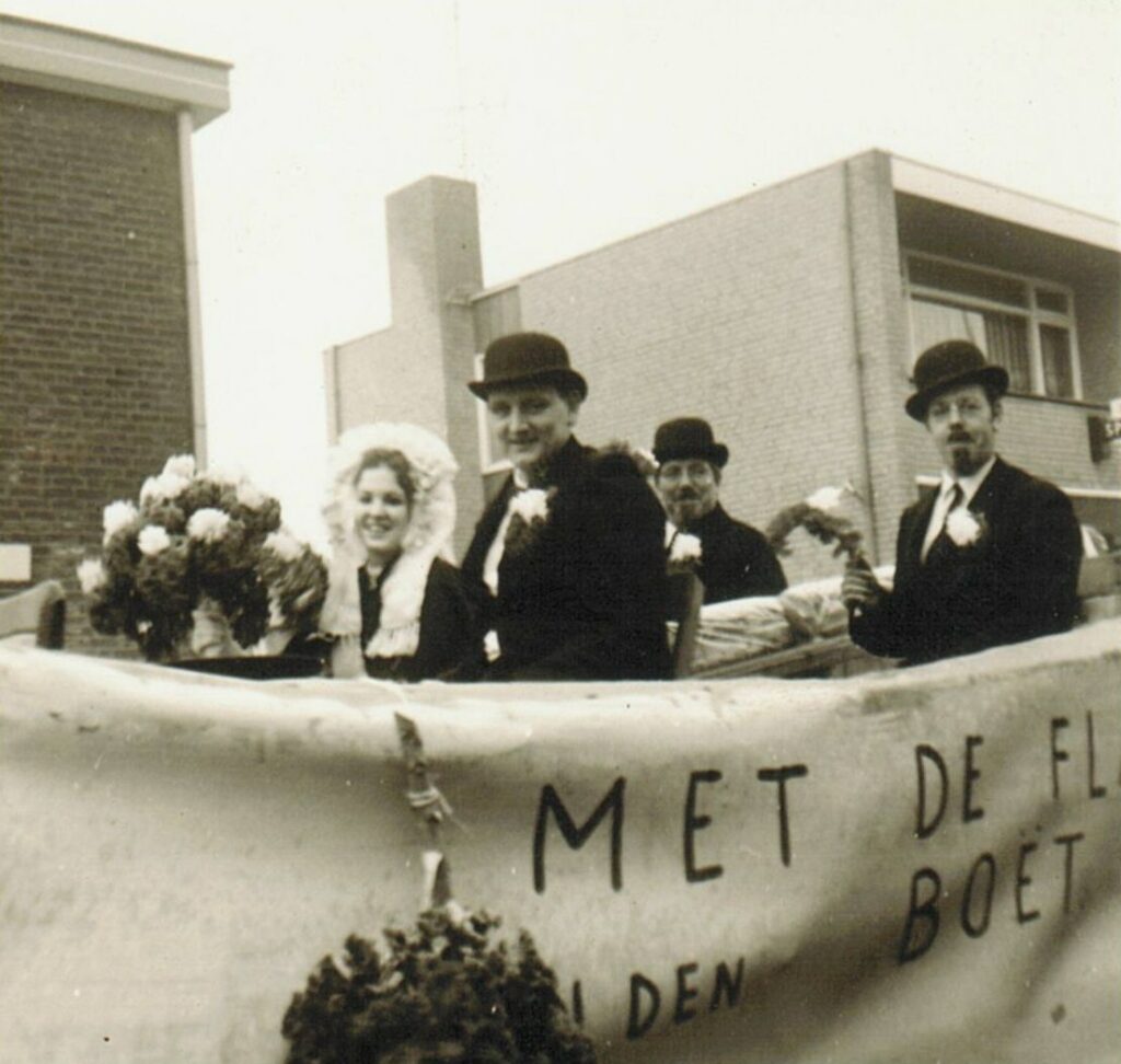 1970 bruidspaar